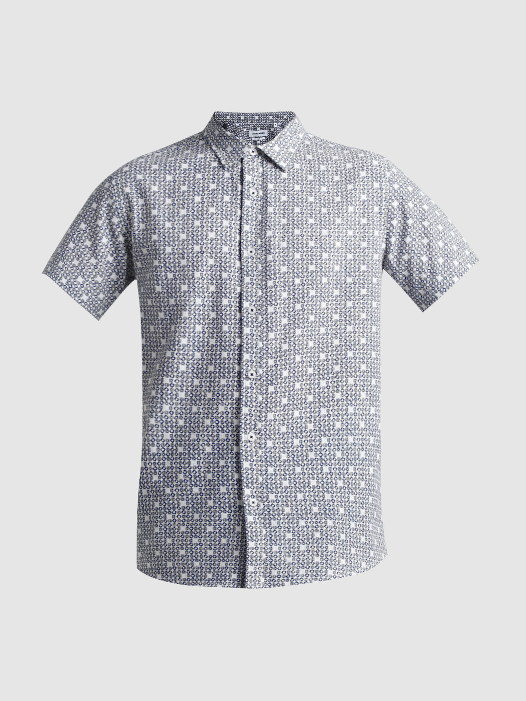 Geometric Print Short Sleeve Shirt