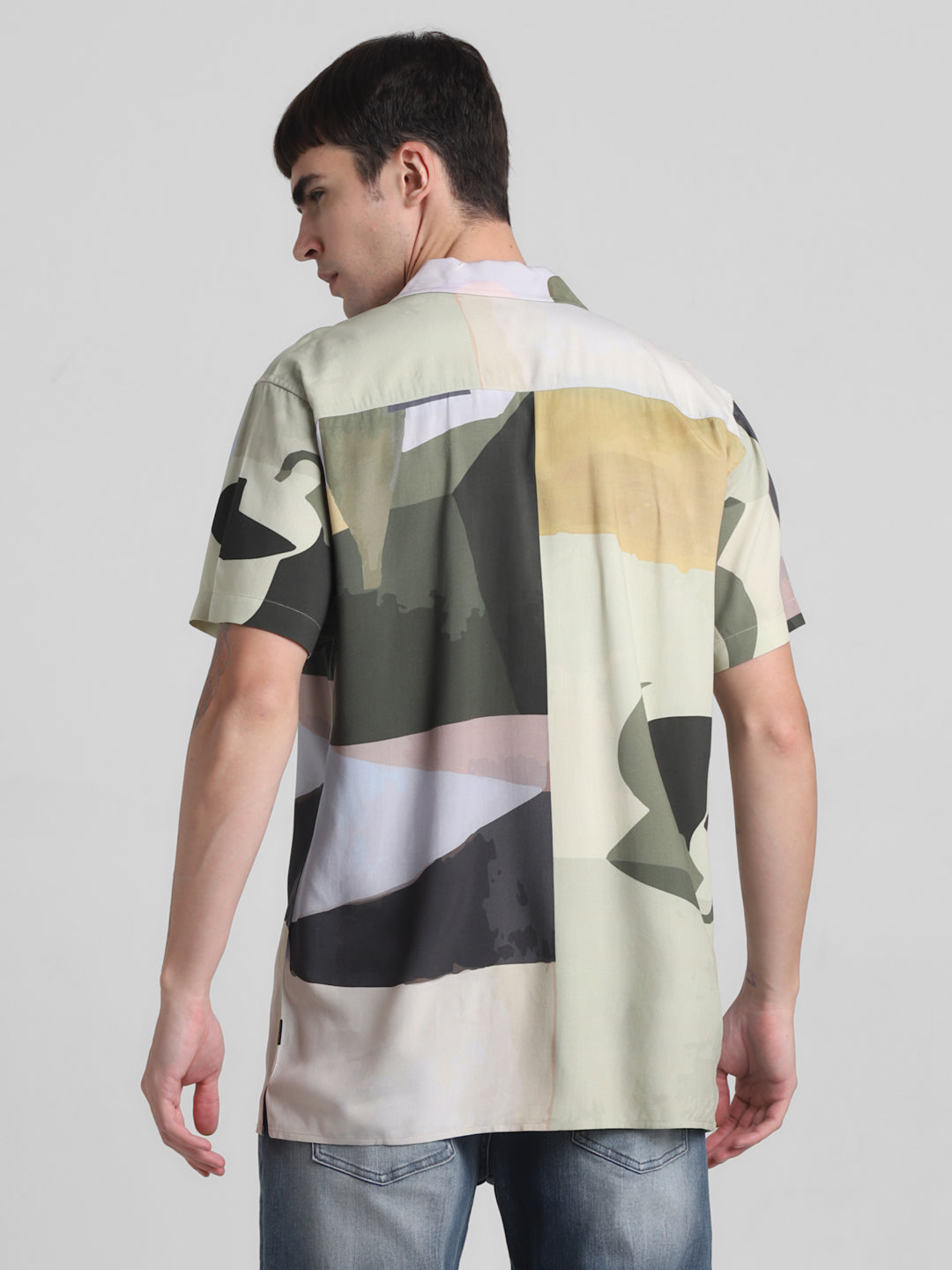 Scenic Print Resort Shirt