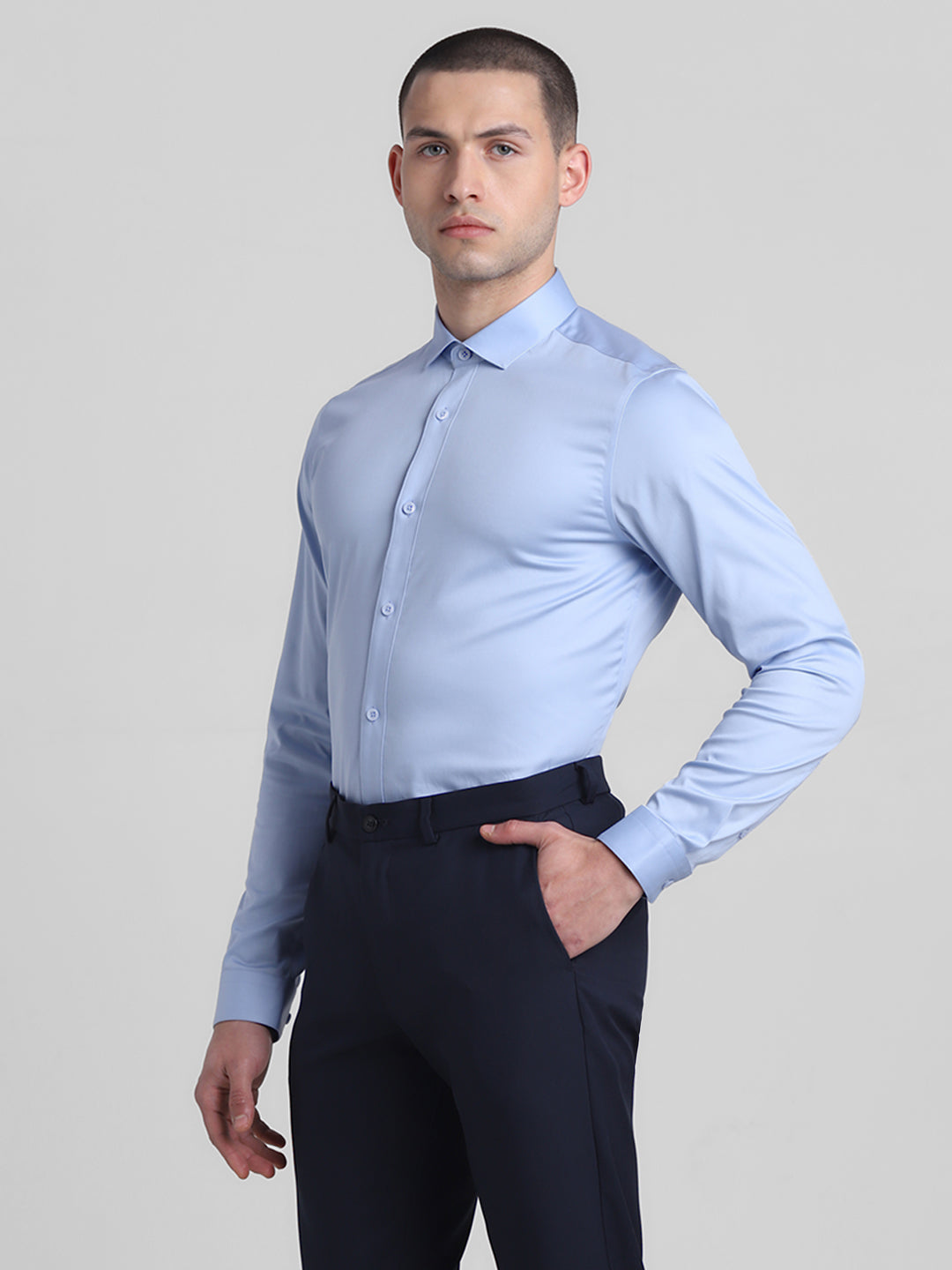 Classic Blue Formal Shirt