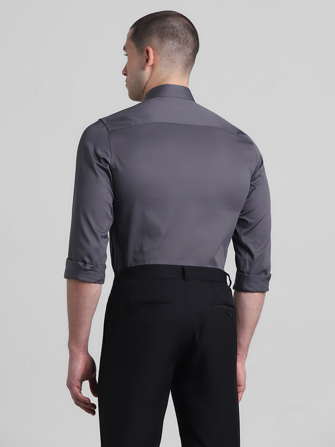 Classic Dark Grey Formal Shirt