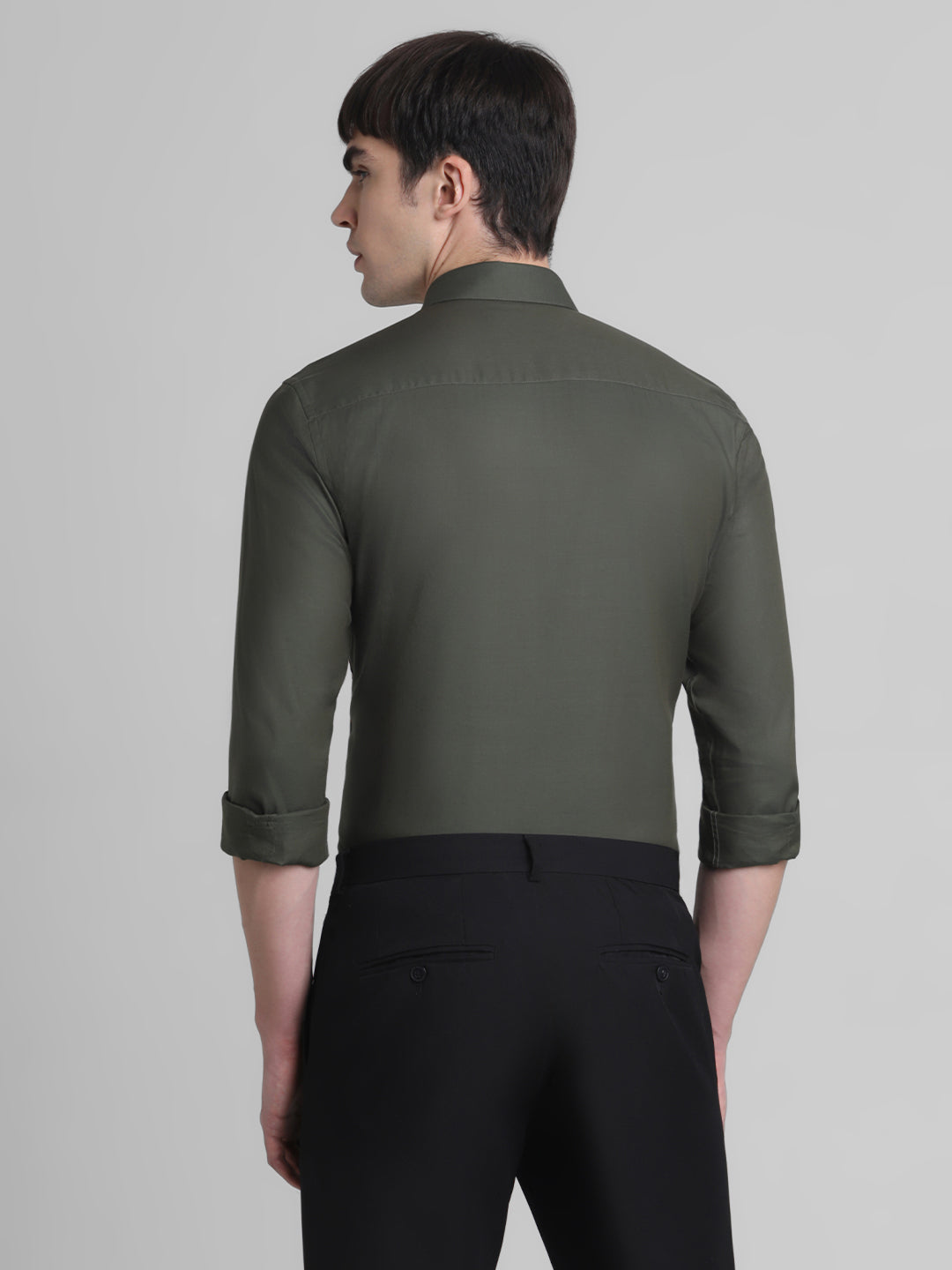 Olive Full Sleeves Shirt