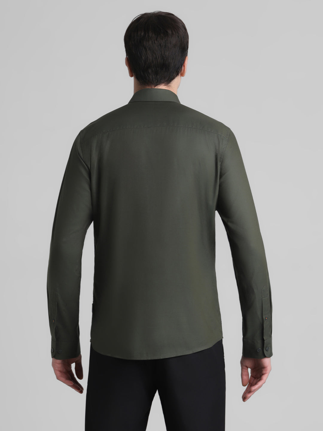 Olive Full Sleeves Shirt