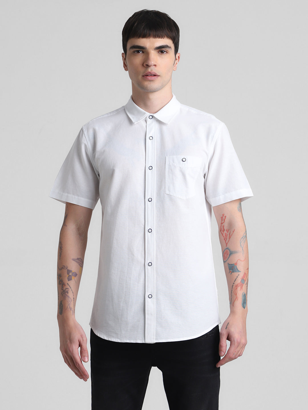 White Short Sleeve Shirt