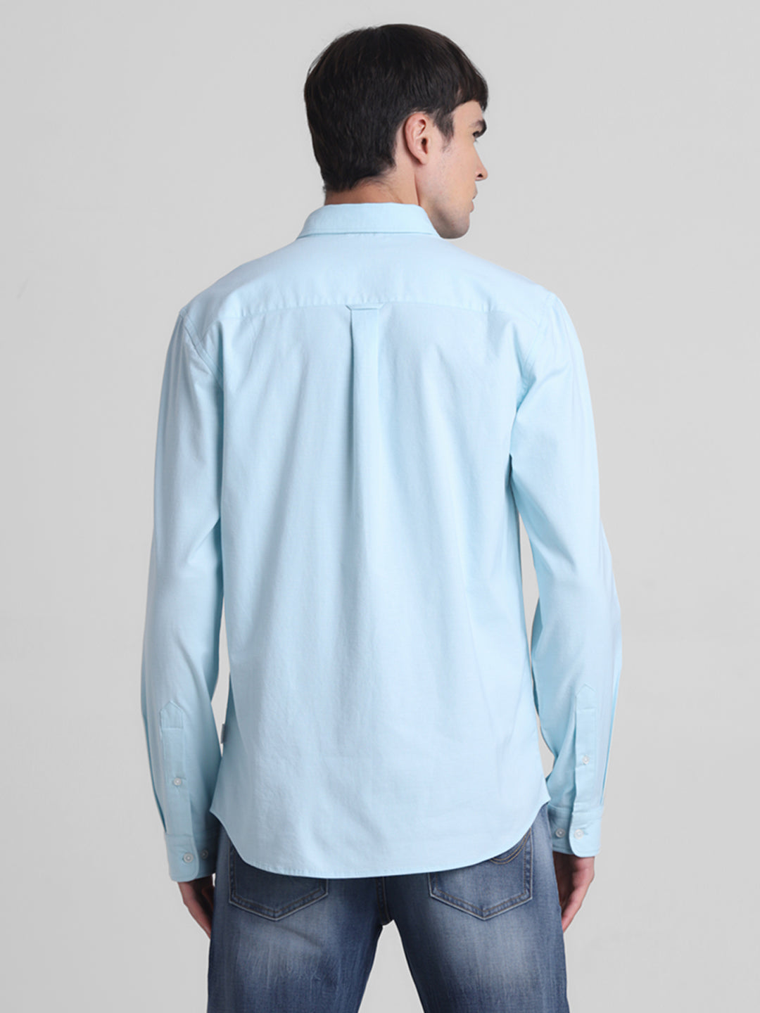 Sky Blue Button-Down Shirt