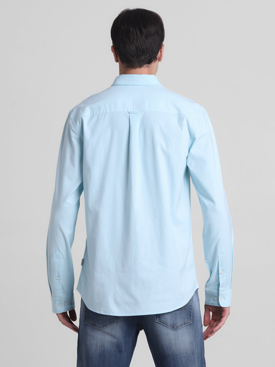 Sky Blue Button-Down Shirt