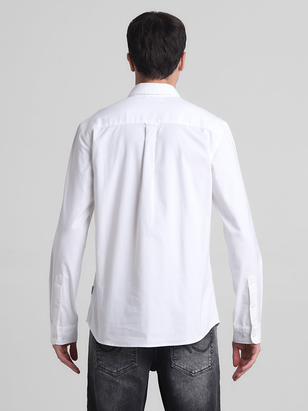 White Button-Down Shirt