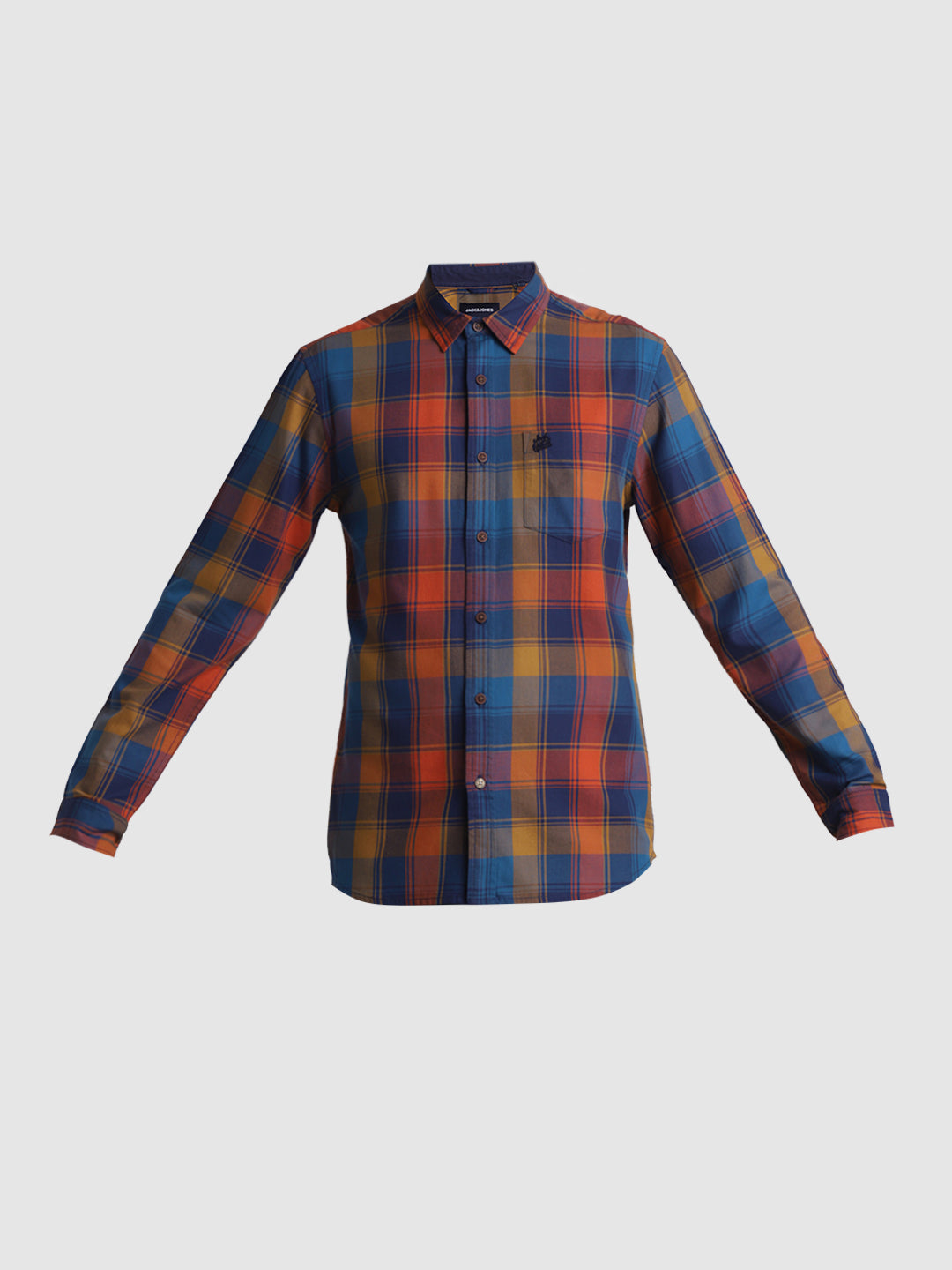 Multi-Colour Check Cotton Shirt