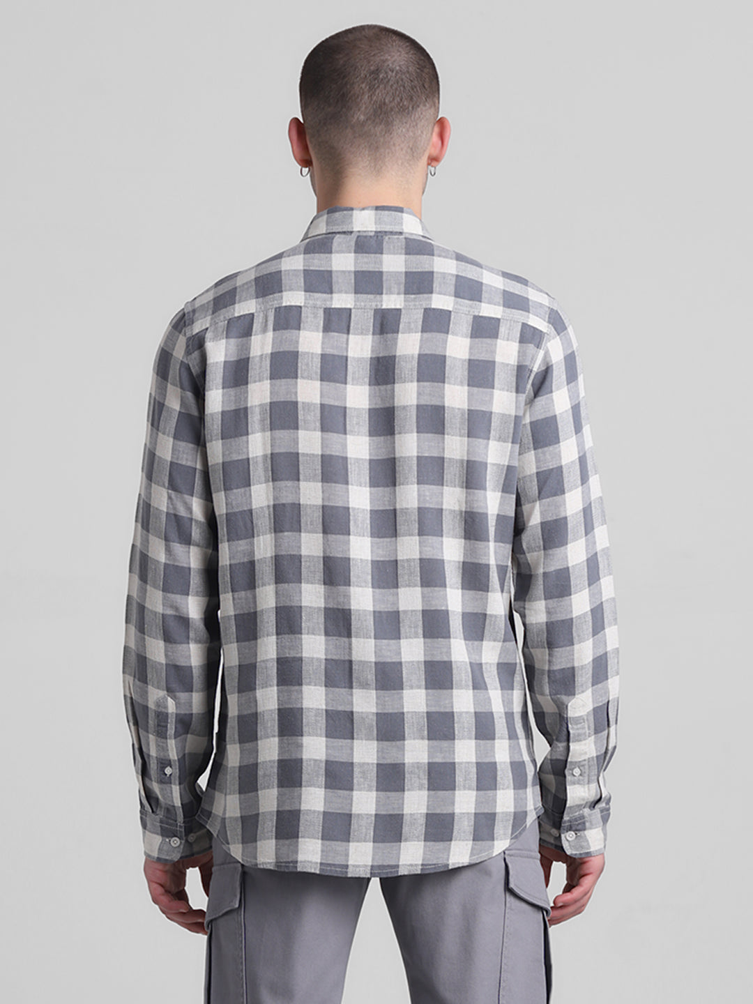 Grey Check Shirt