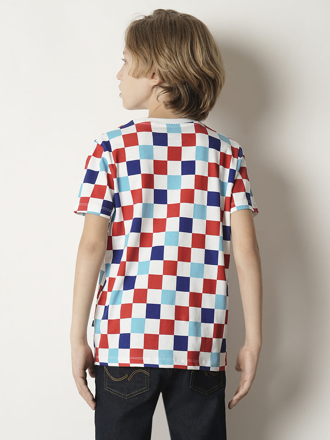 Boys Blue Musical Doggo Print T-shirt