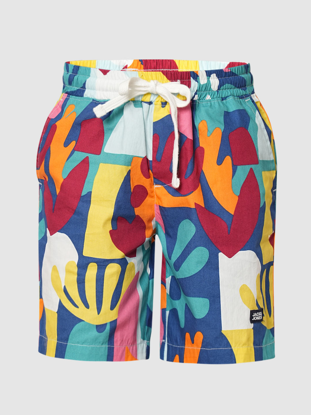 Boys Blue Printed Co-ord Set Shirt