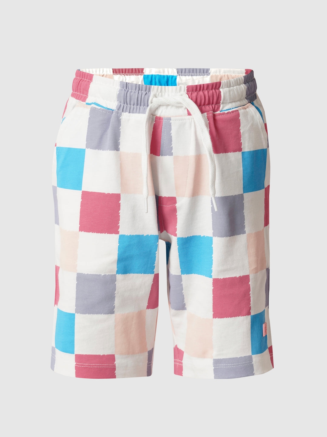 Boys Pink Colourblocked Co-ord Set Shorts