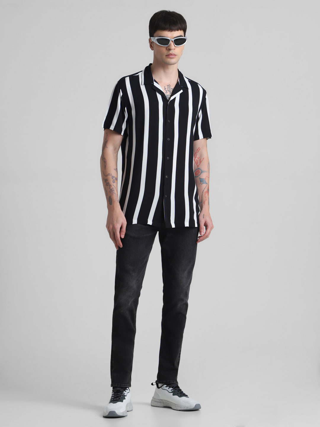 Black 5 Pocket Glenn Slim Fit Jeans