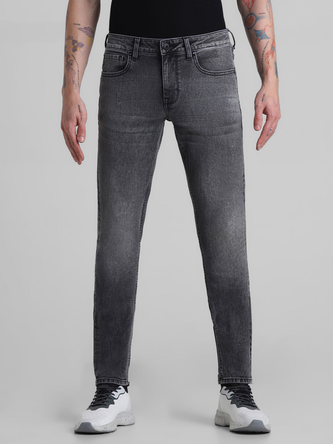 5 Pocket Faded Glenn Slim Fit Jeans