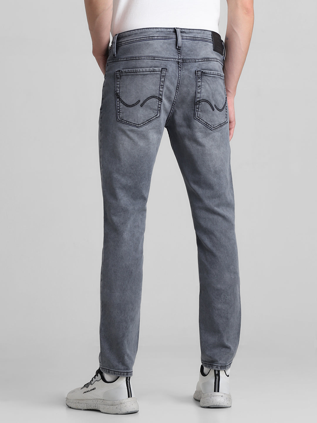 Grey 5 Pocket Knit Skinny Jeans