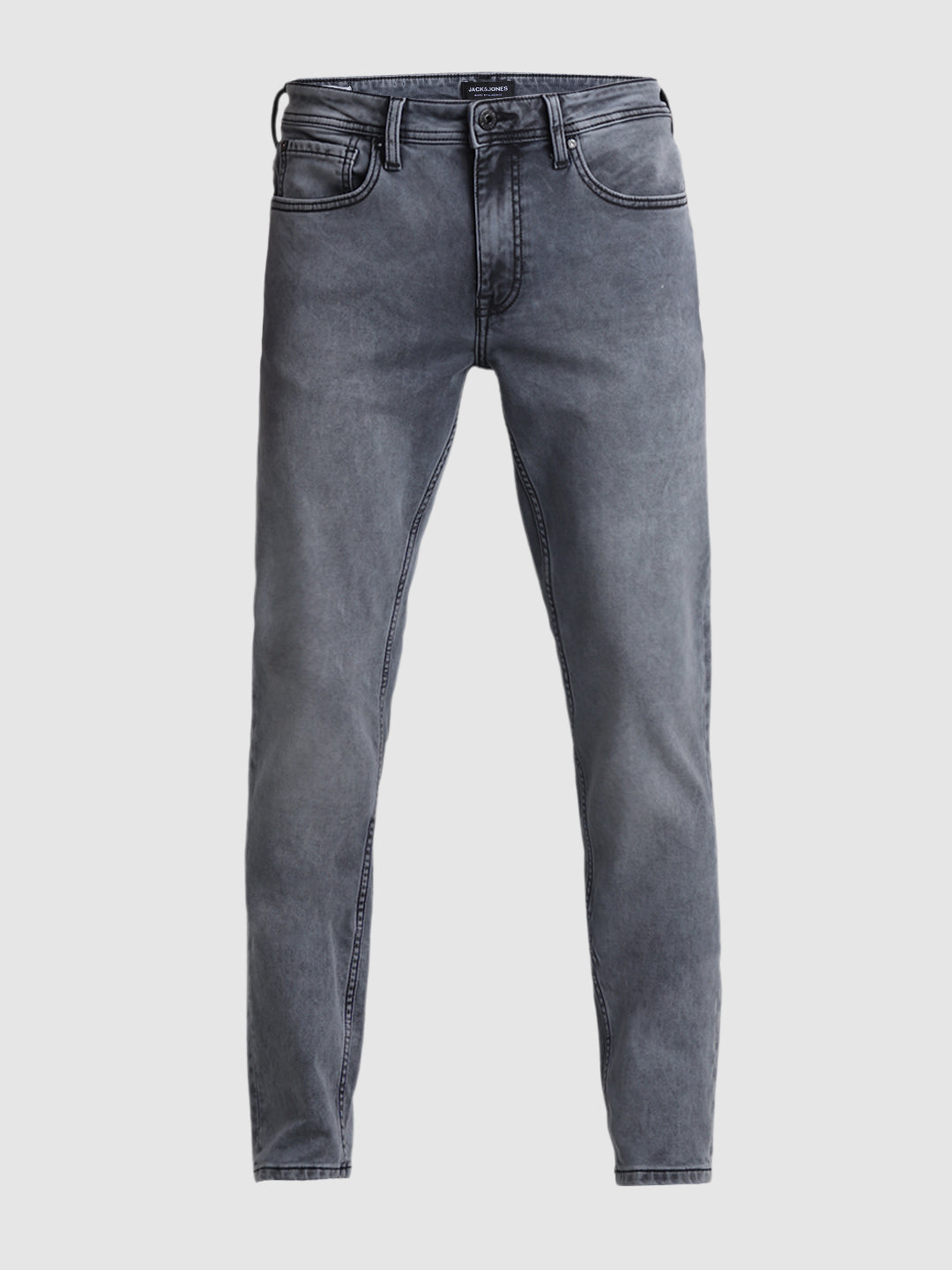Grey 5 Pocket Knit Skinny Jeans