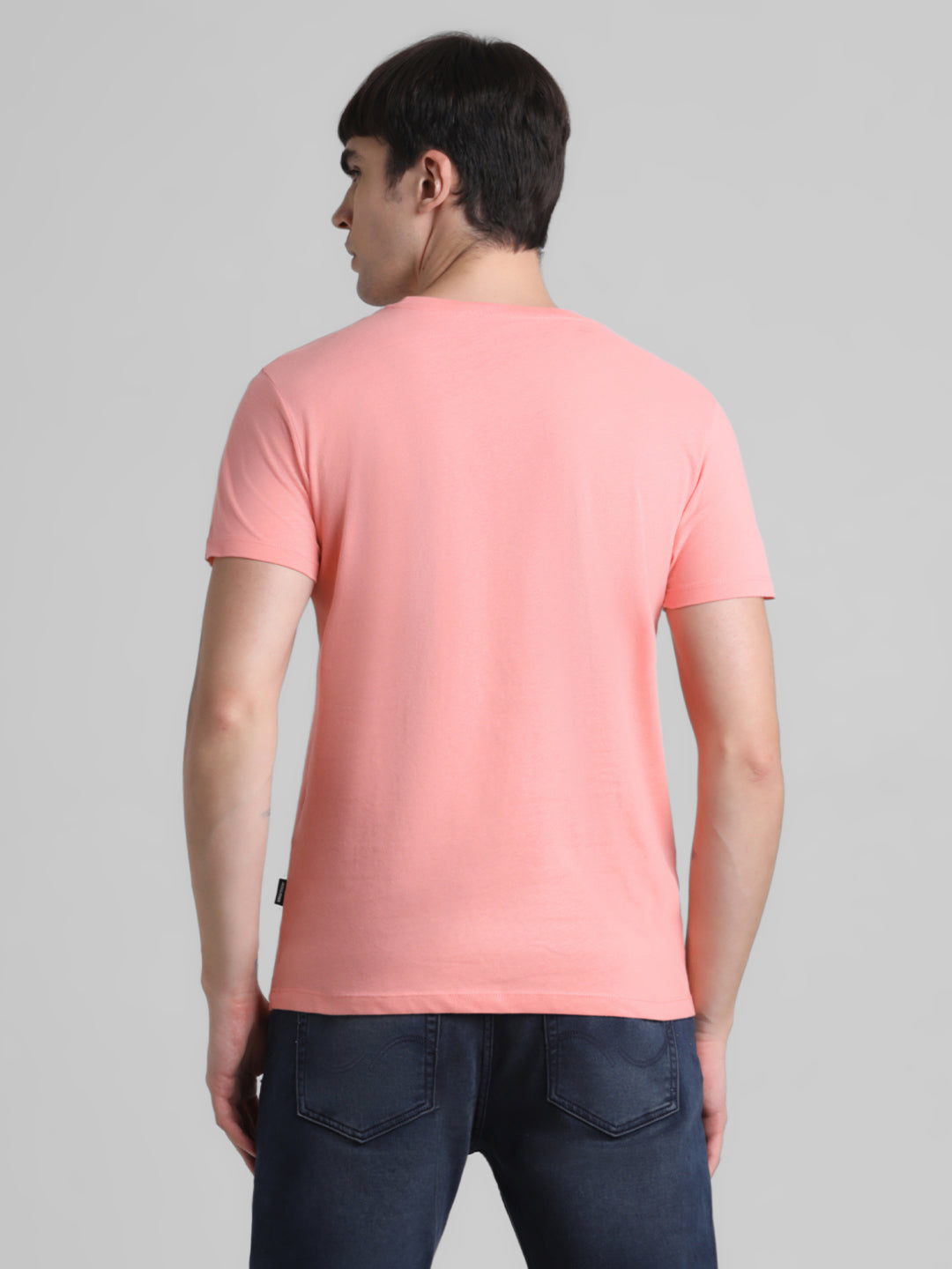 Pink Graphic Print Cotton T-shirt