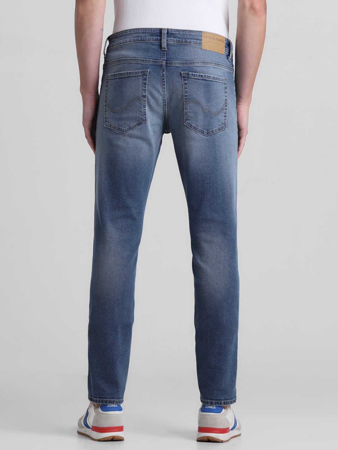 Light Blue 5 Pocket Glenn Slim Jeans