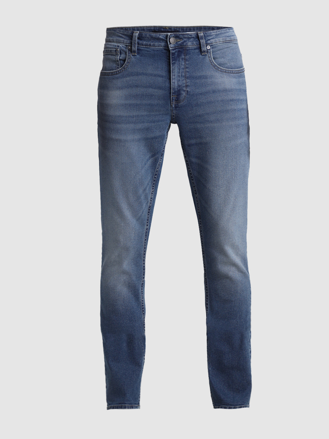 Light Blue 5 Pocket Glenn Slim Jeans