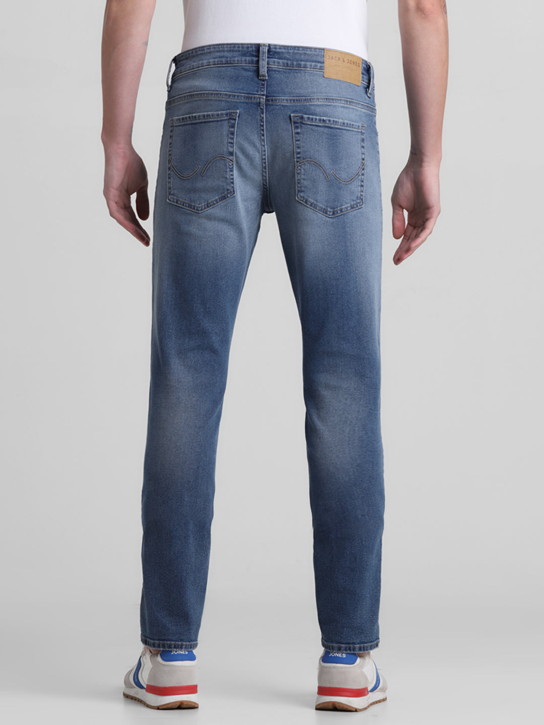 Light Blue 5 Pocket Glenn Slim Jeans