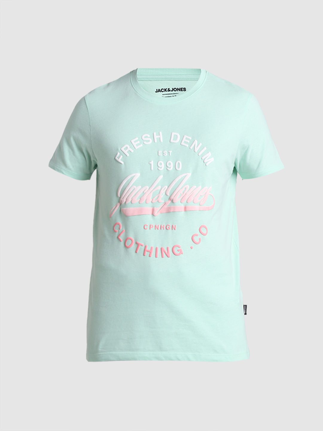 Green Logo Print T-Shirt