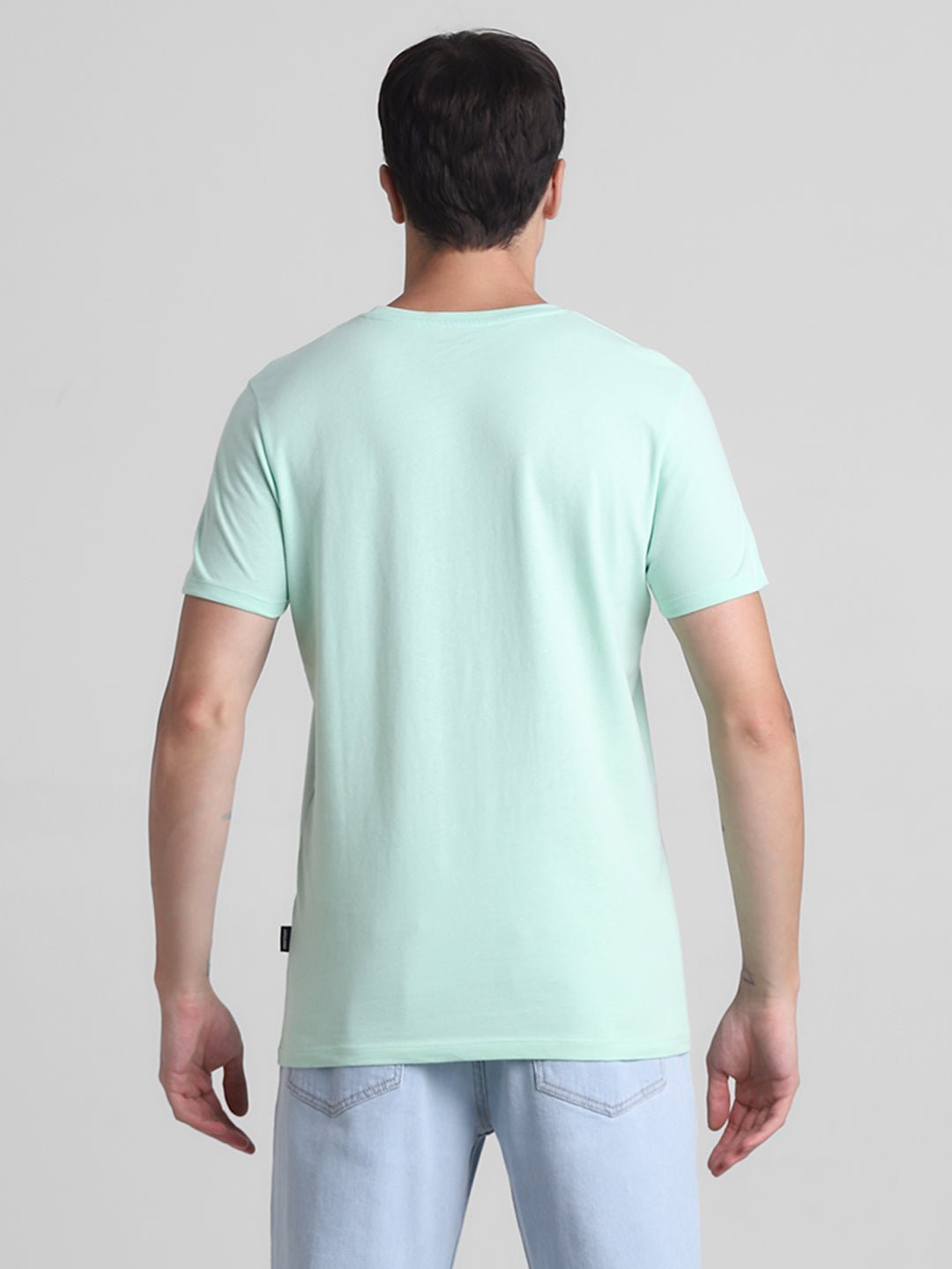 Green Logo Print T-Shirt