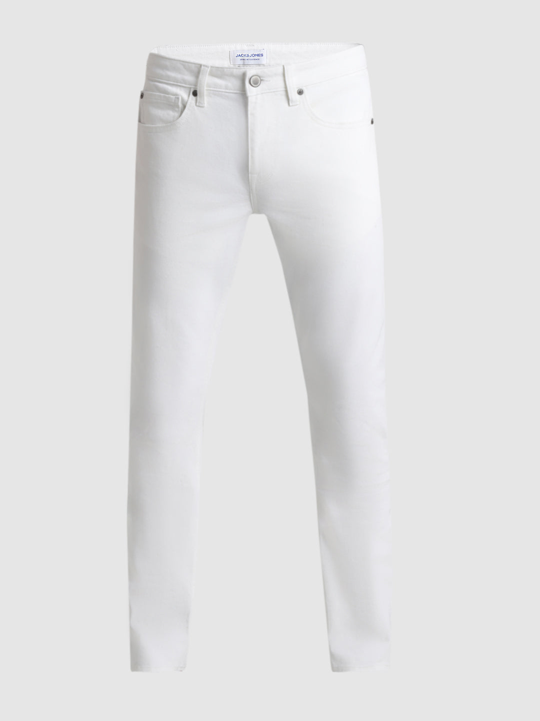White 5 Pocket Ben Skinny Jeans