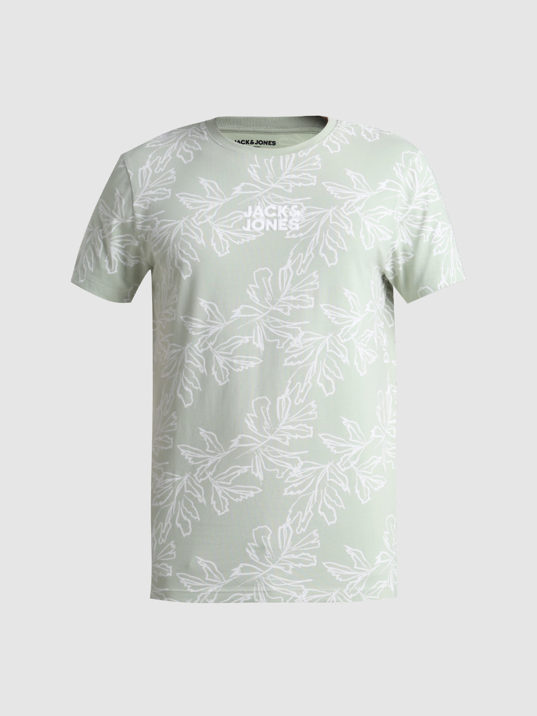 Green printed T-shirt