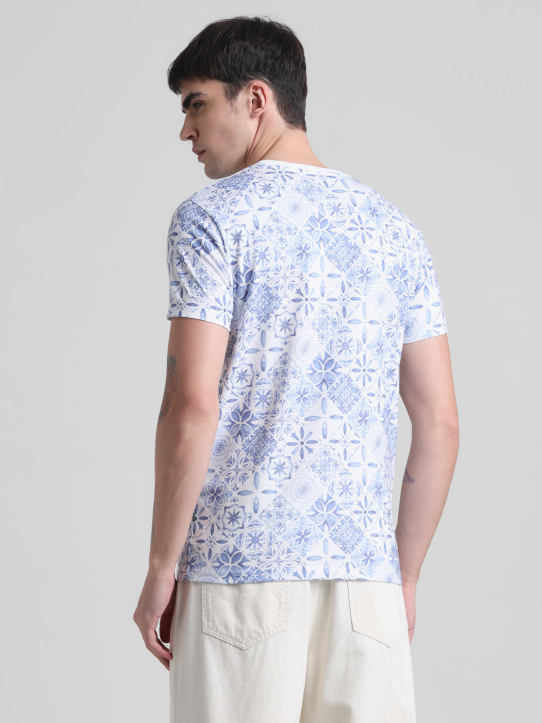 Abstract Printed T-shirt