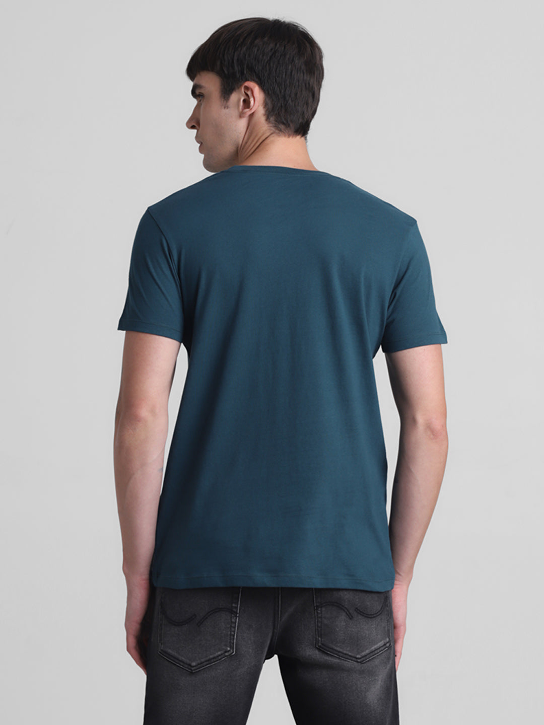 Green Logo Print T-shirt