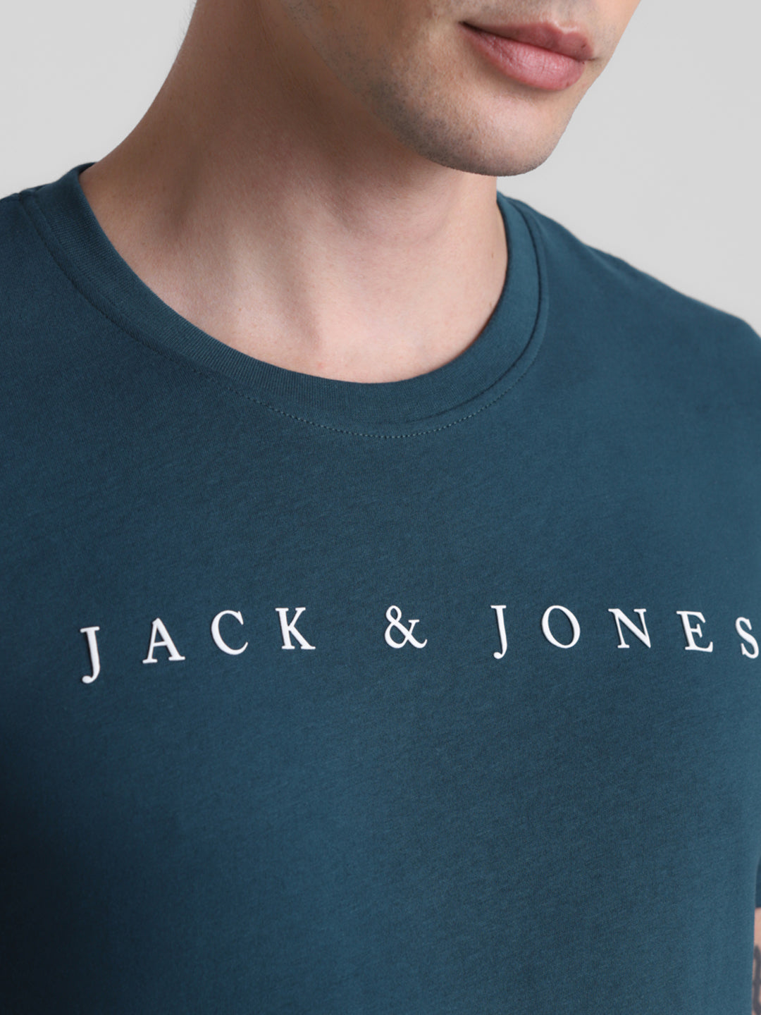 Green Logo Print T-shirt