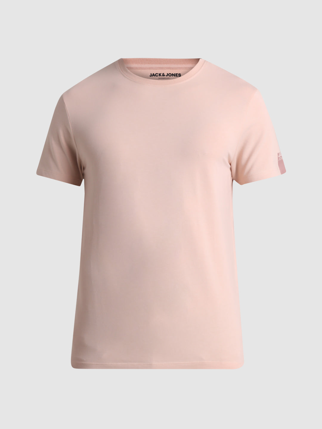 Light Pink Solid T-shirt