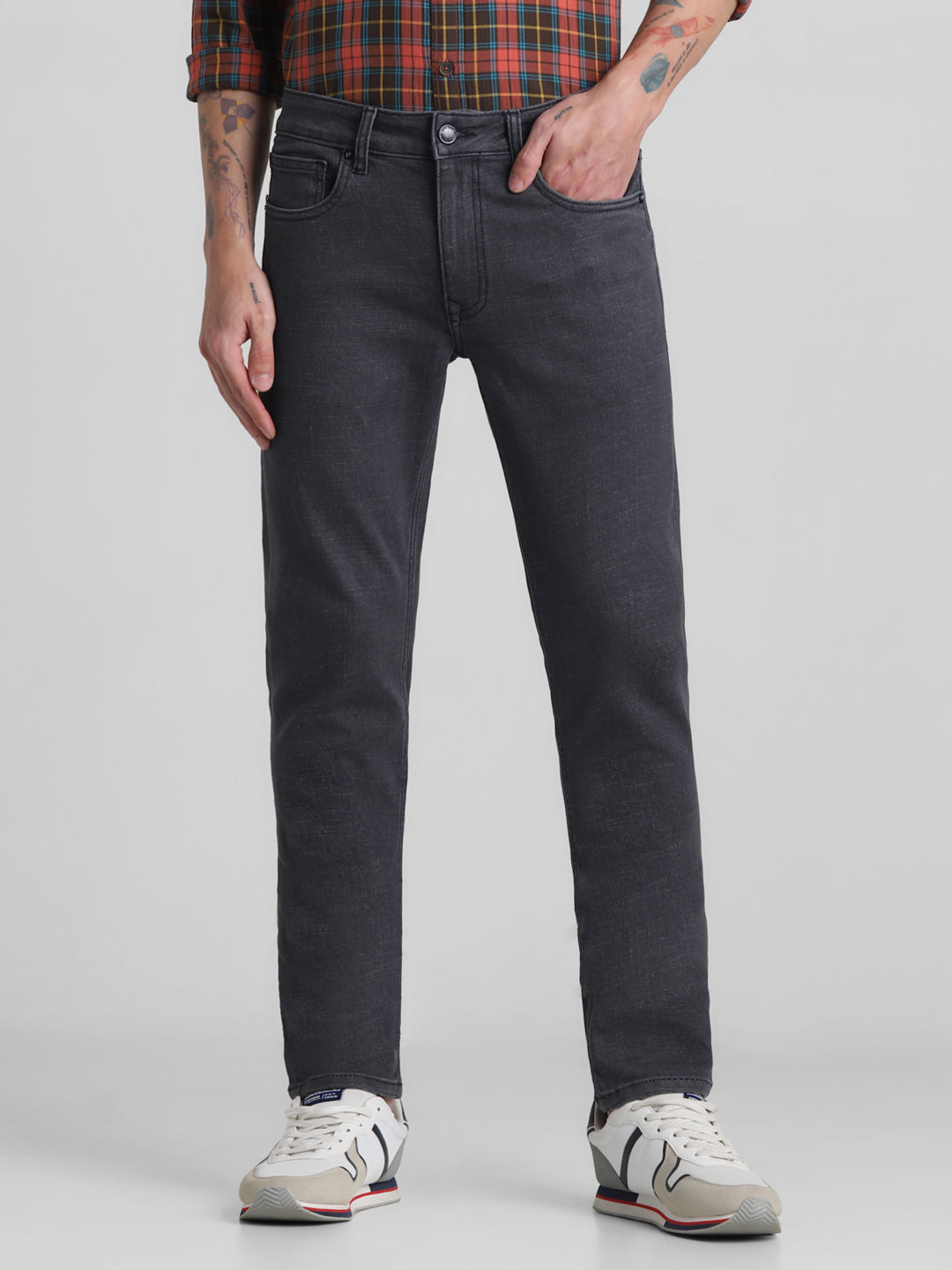 Black 5 Pocket Liam Super Skinny Jeans - 30/30