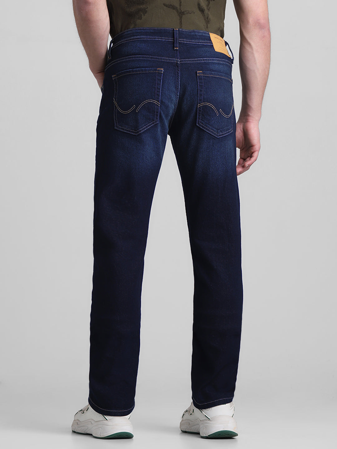 Dark Blue Clark Regular Fit Jeans
