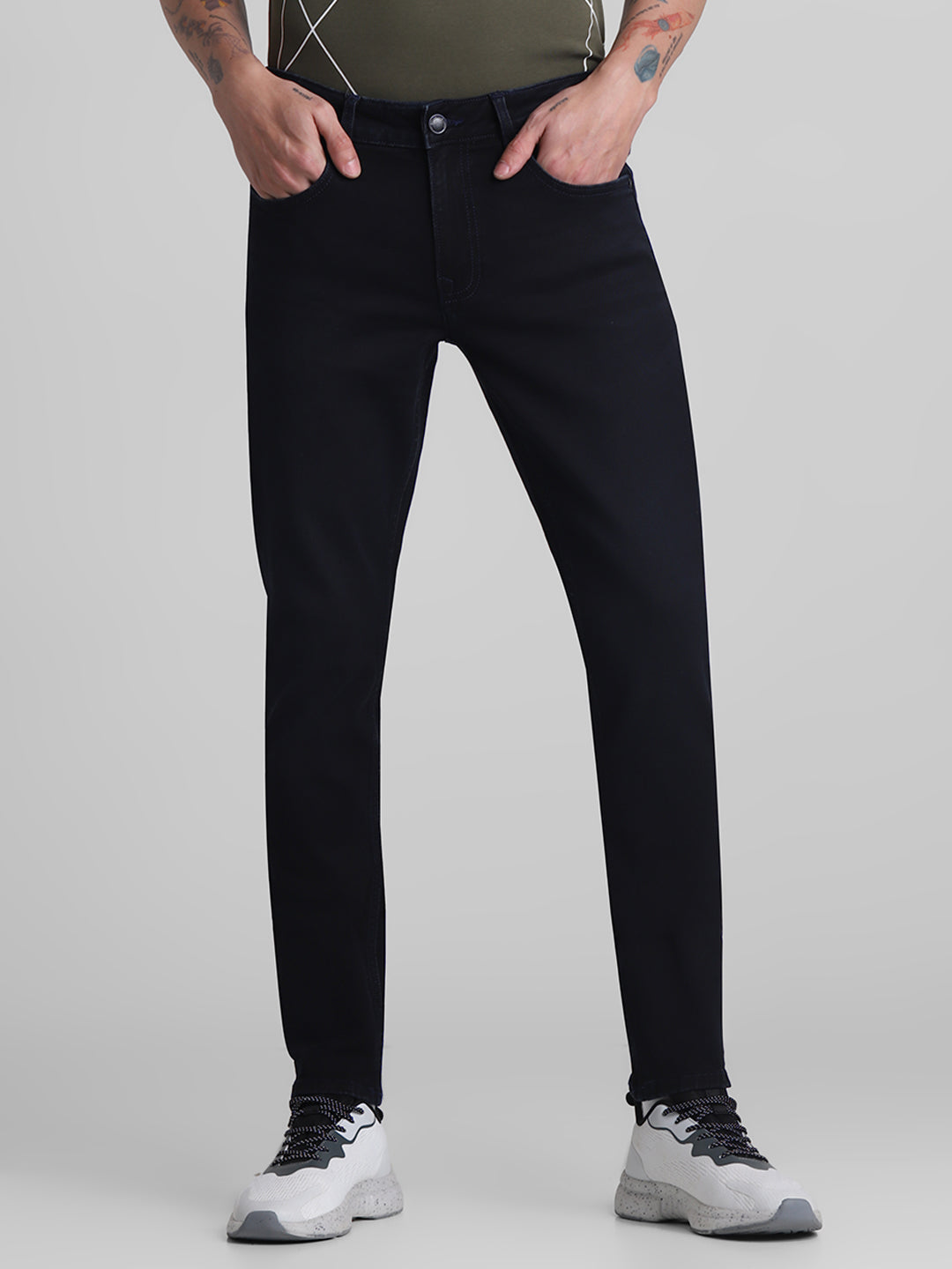 Dark Blue Glenn Slim Fit Jeans - 30/32