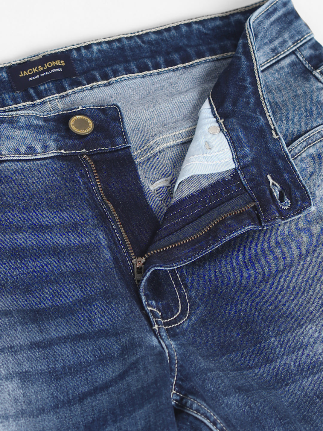 Blue Washed Ben Skinny Jeans