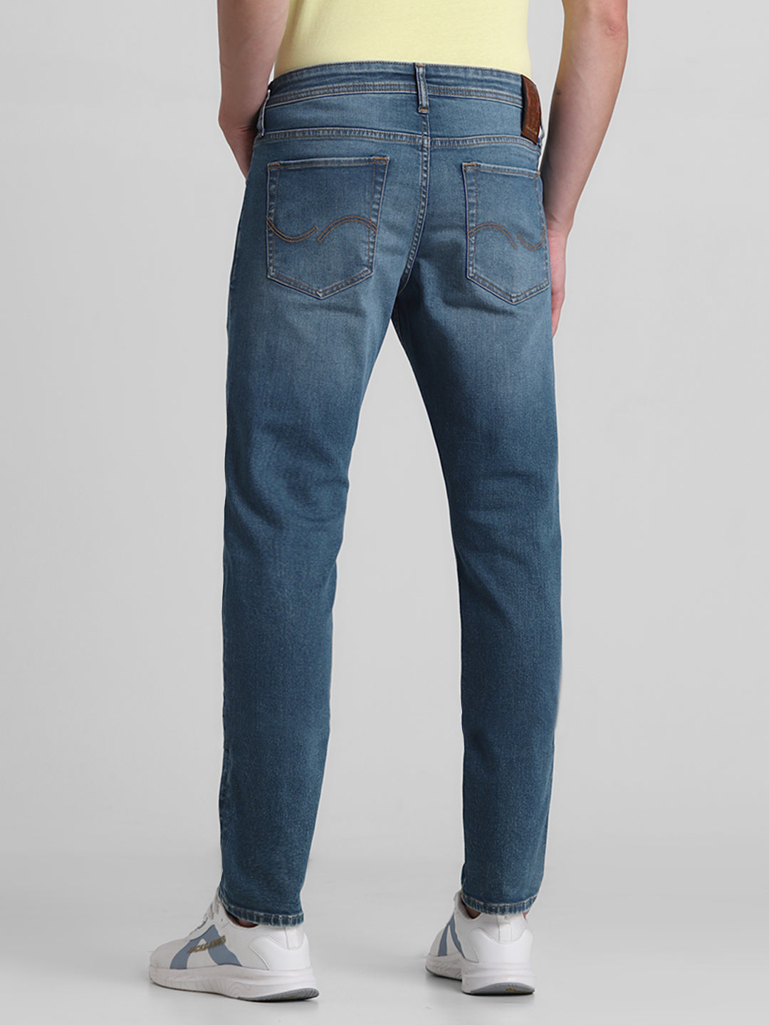 Blue 5 Pocket Glenn Slim Fit Jeans