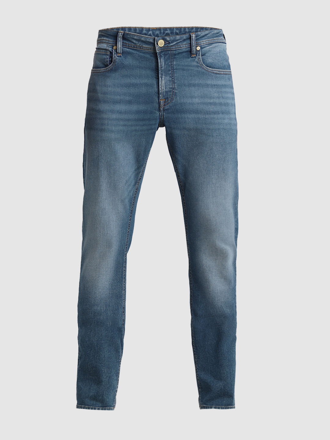 Blue 5 Pocket Glenn Slim Fit Jeans