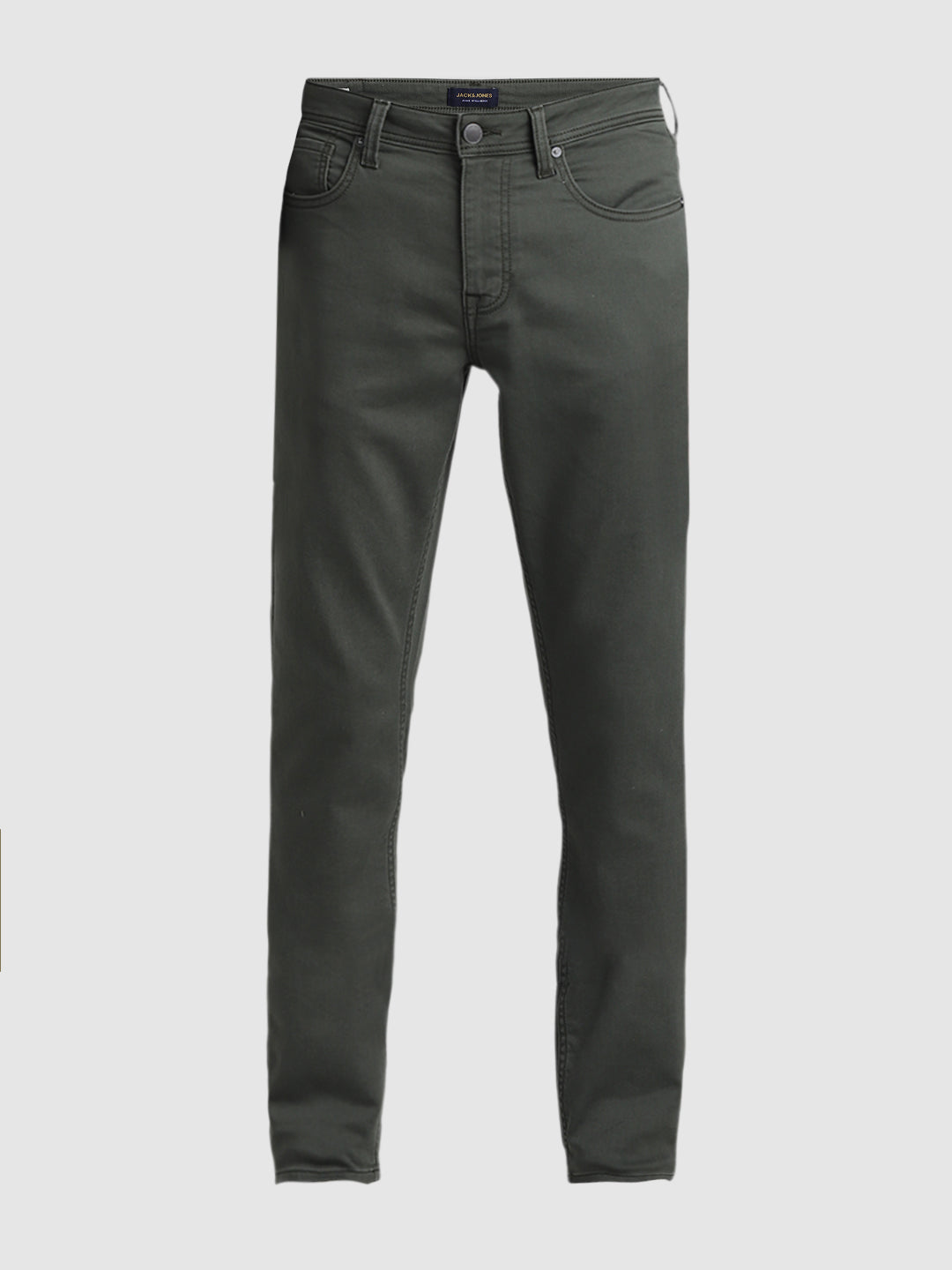 Olive Knitted Glenn Slim Fit Pants