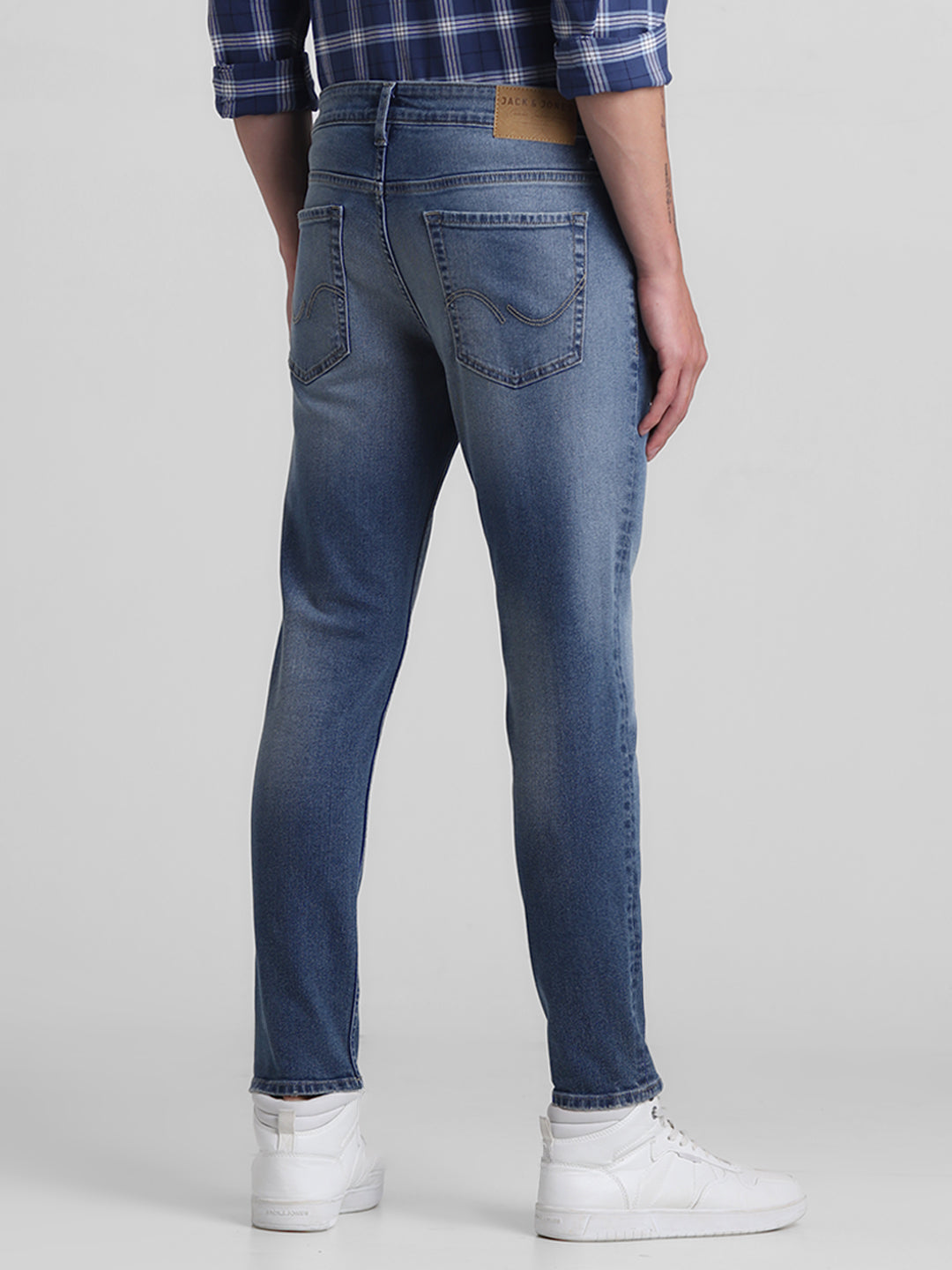 Light Blue 5 Pocket Brak Cropped Jeans