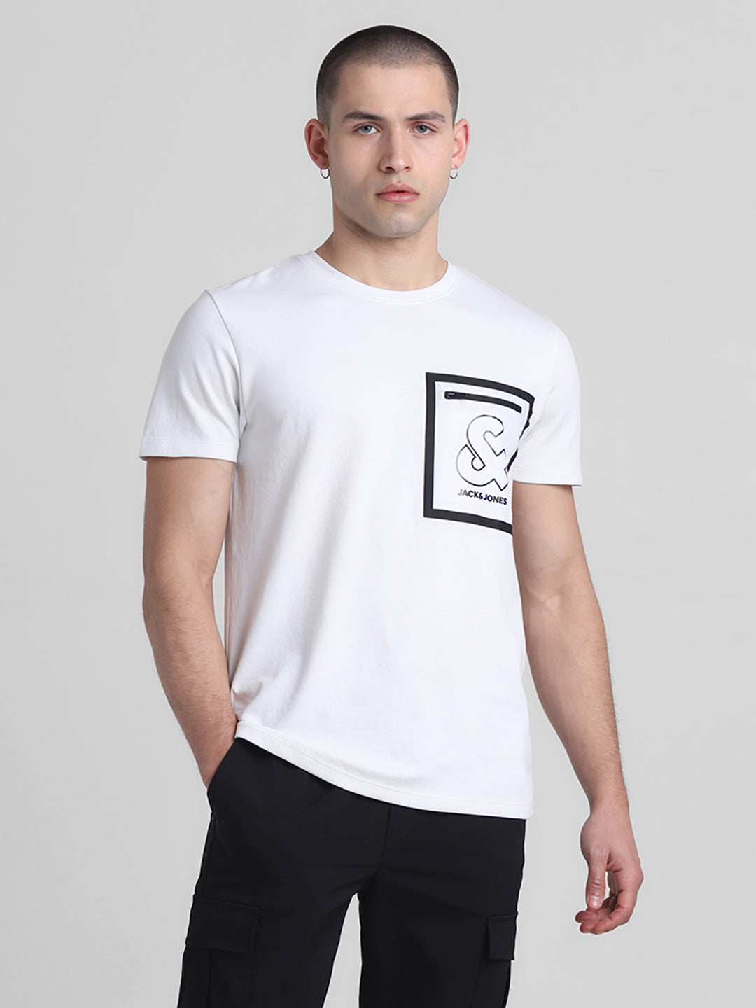 White Patch Pocket T-shirt