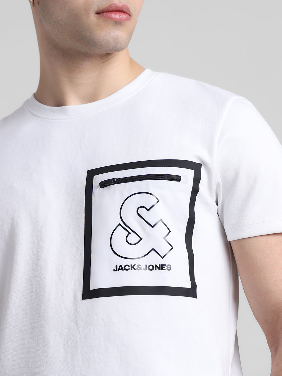 White Patch Pocket T-shirt