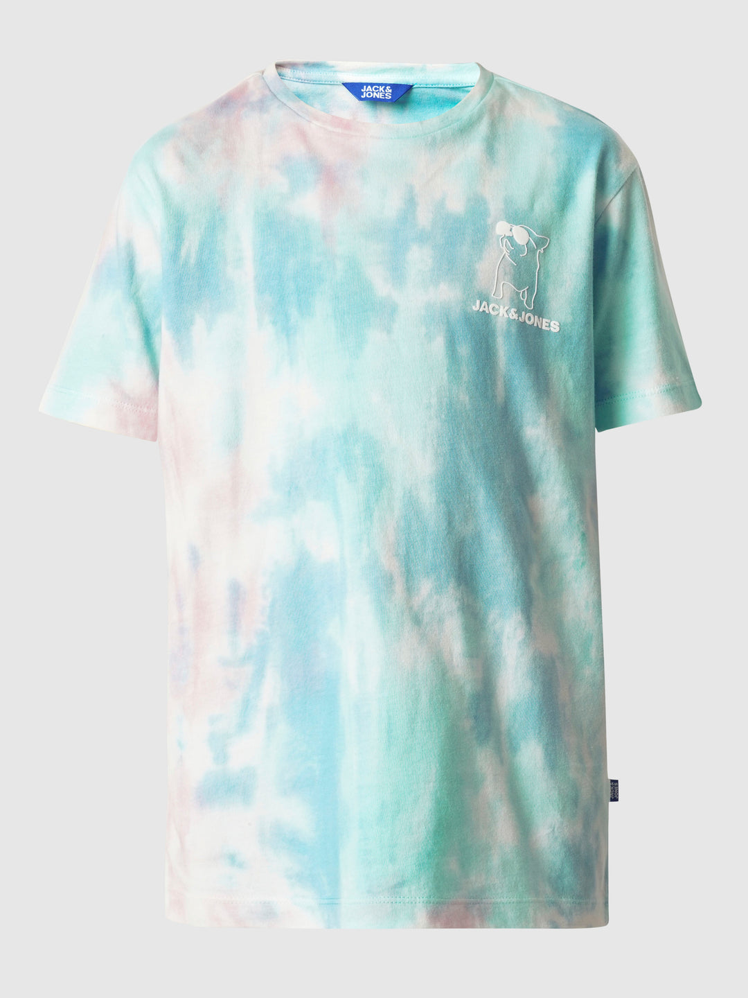 Boys Blue Tie & Dye Co-ord Set T-shirt