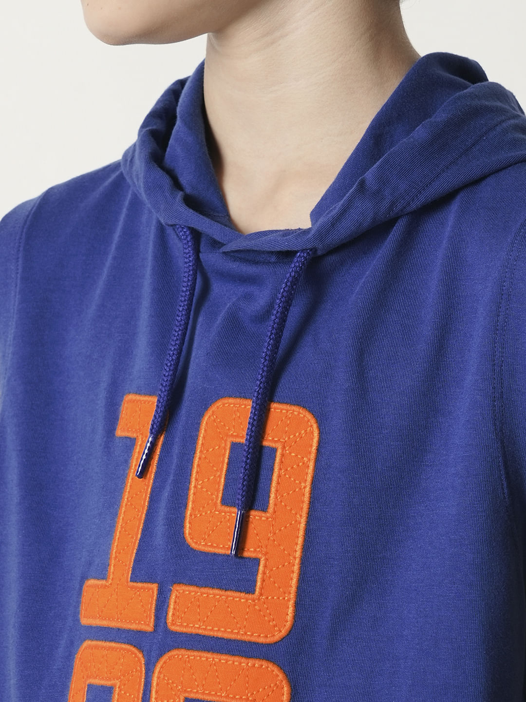 Boys Blue Hooded T-shirt