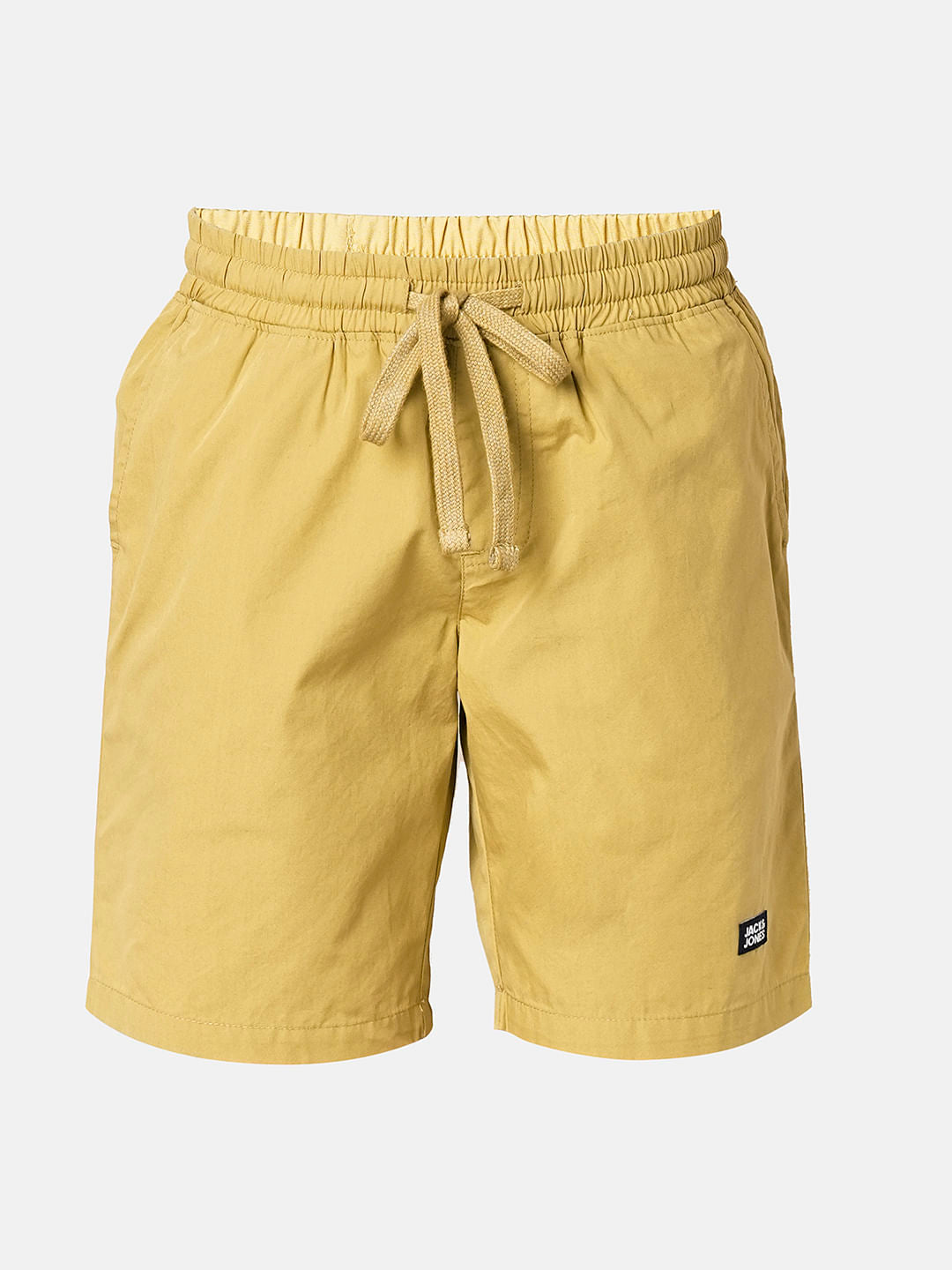 Green Cotton Shorts