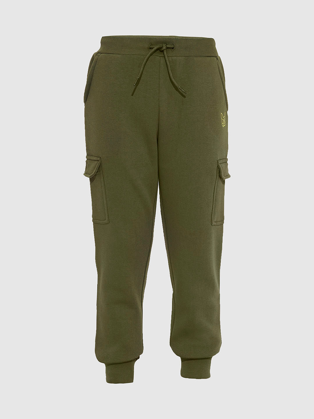 Boys Olive Jogger Sweatpants