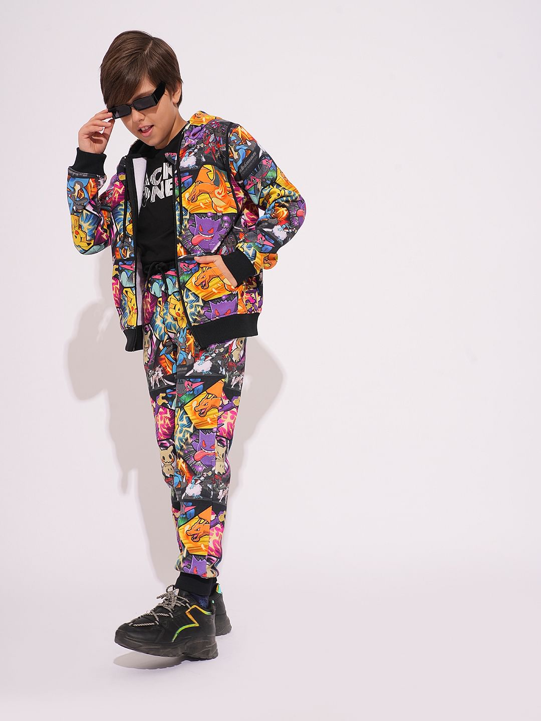 Pokemon Digital Print Co-ord Set Joggers - 4/5Y