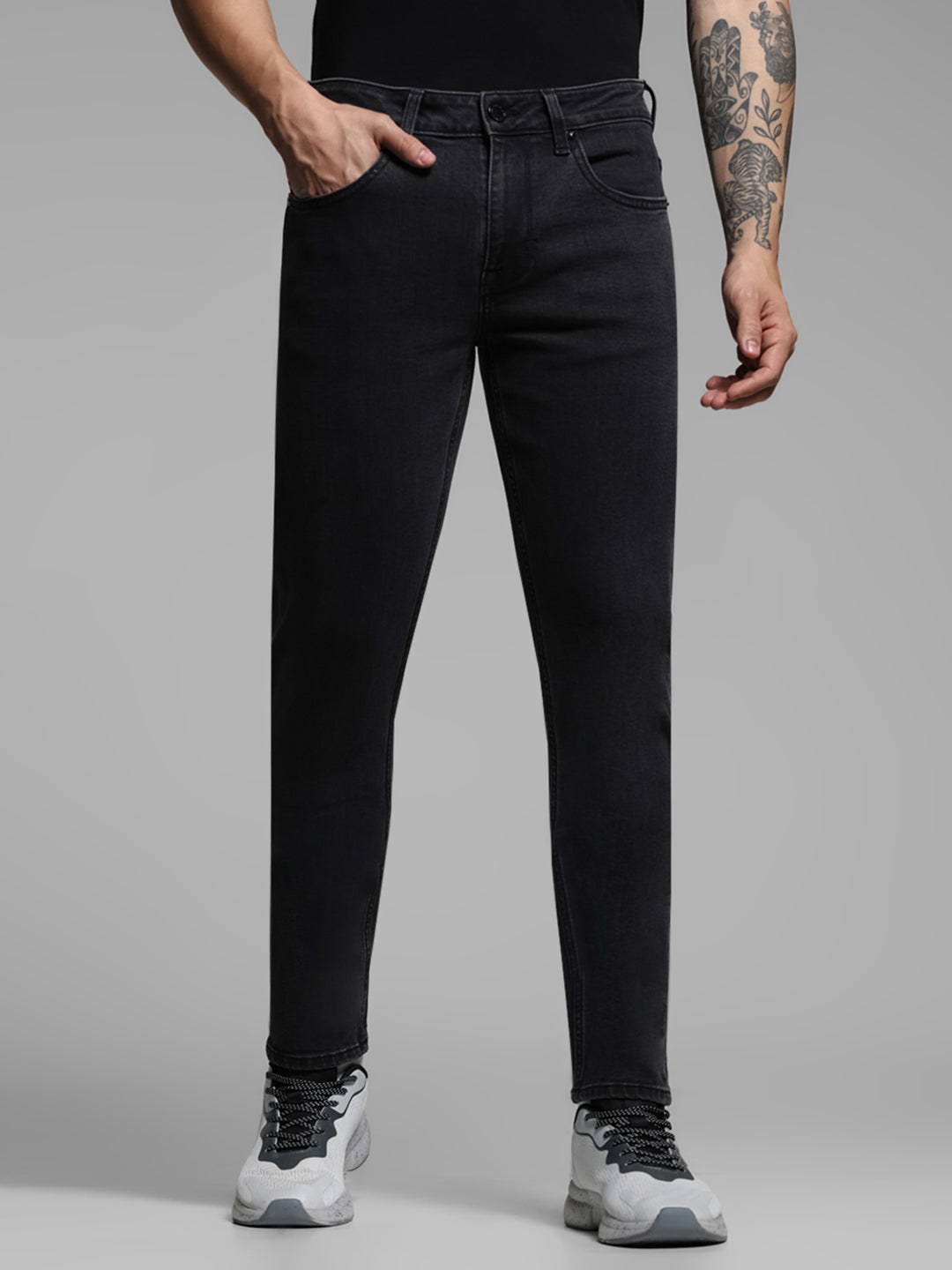 Black Glenn Slim Fit Jeans