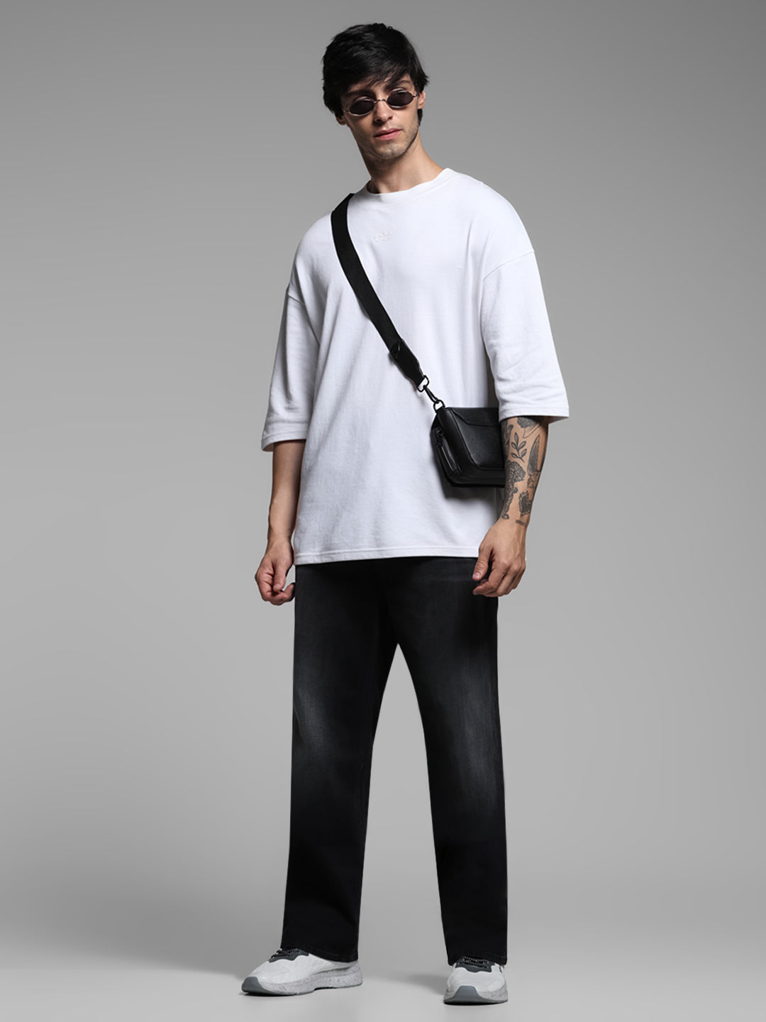 Black Dario Loose Fit Jeans