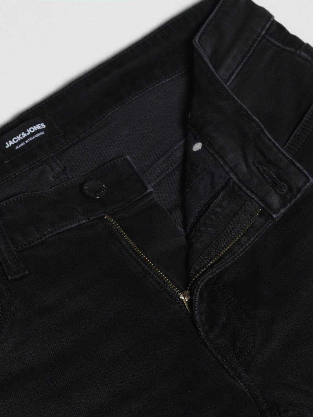 Black Clark Knitted Regular Fit Jeans