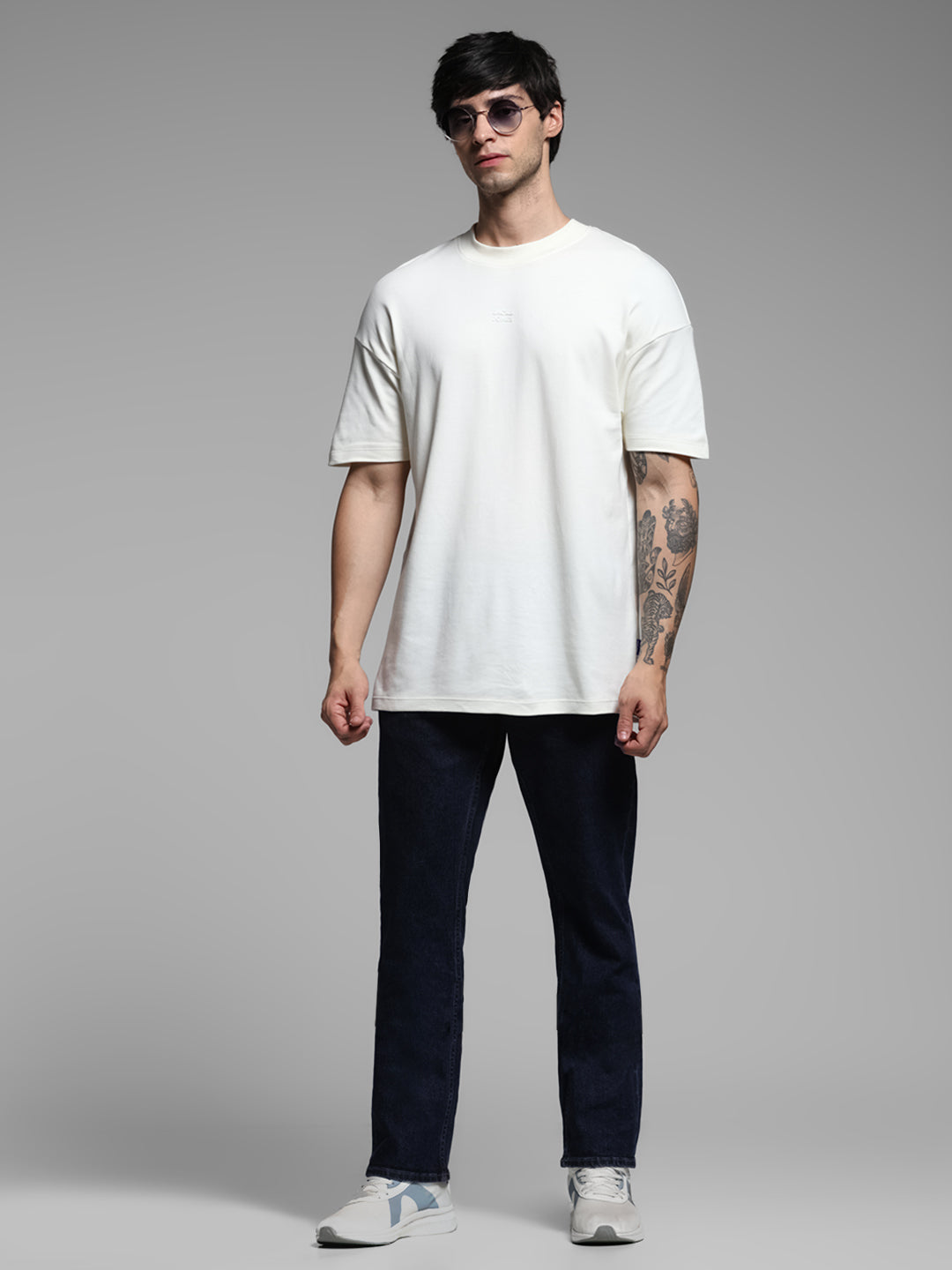 Dark Blue Clark Regular Straight Fit Jeans